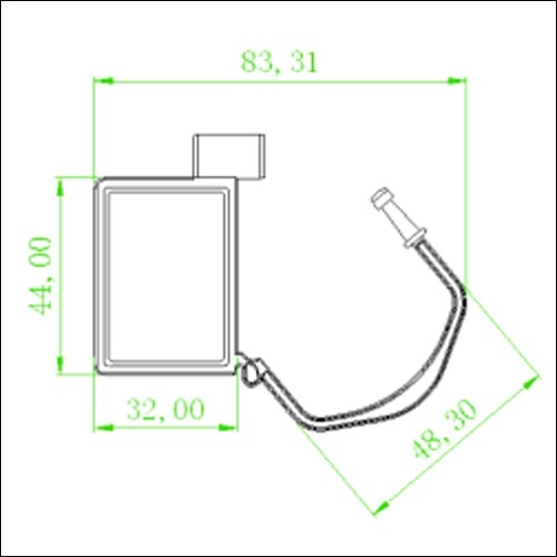 Etichetta di sicurezza per custodia UHF RFID 6C