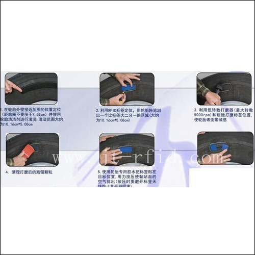 Etichetta RFID UHF per pneumatici