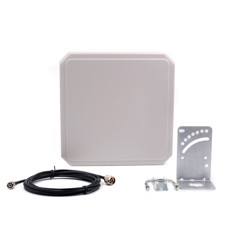 Antenna RFID UHF ad alto guadagno JT-T0258 da 9 dBi, 860-960 MHz, ampiezza del fascio 70°, JTSPEEDWORK, IP67