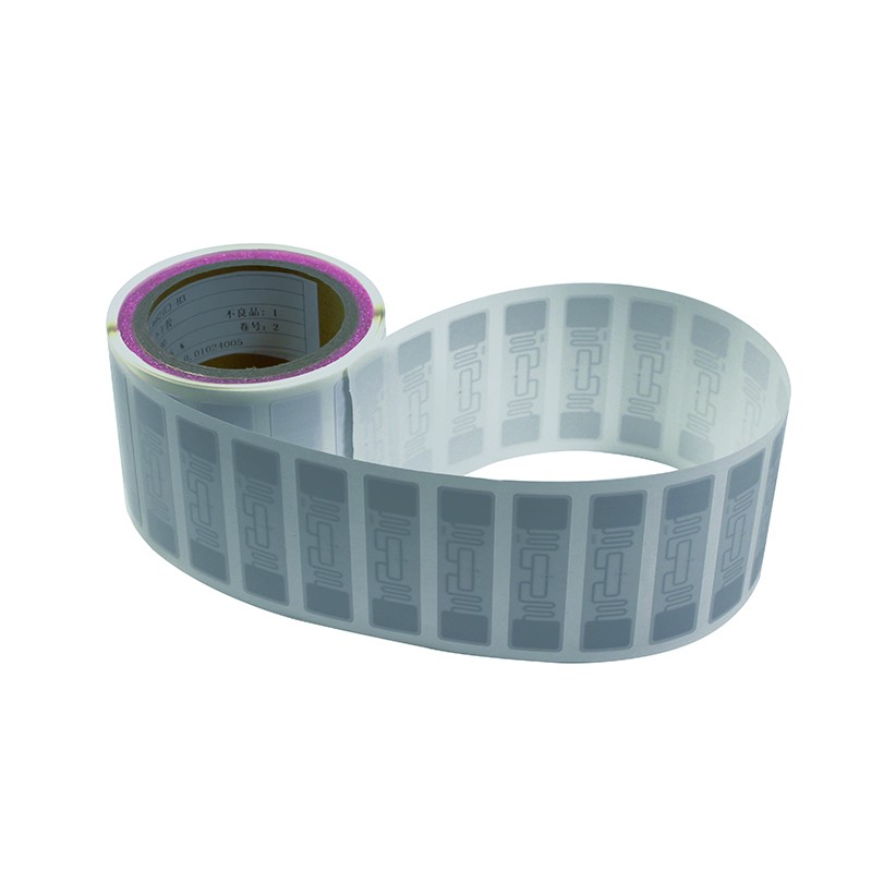 Etichetta RFID UHF vuota in carta patinata conforme alla norma ISO/IEC 18000-6C
