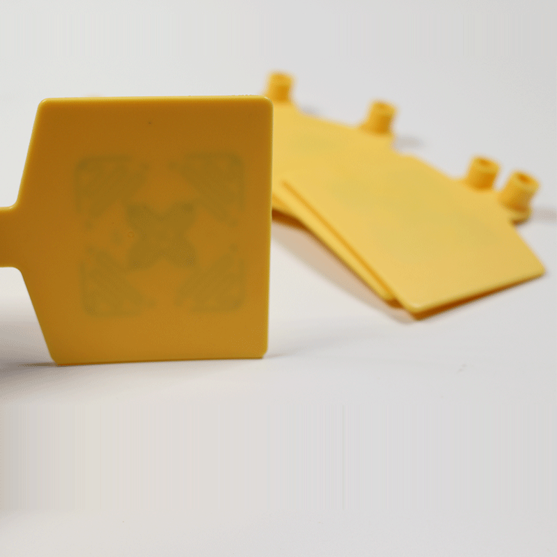 Etichette auricolari per animali RFID UHF ISO18000-6c Gen2