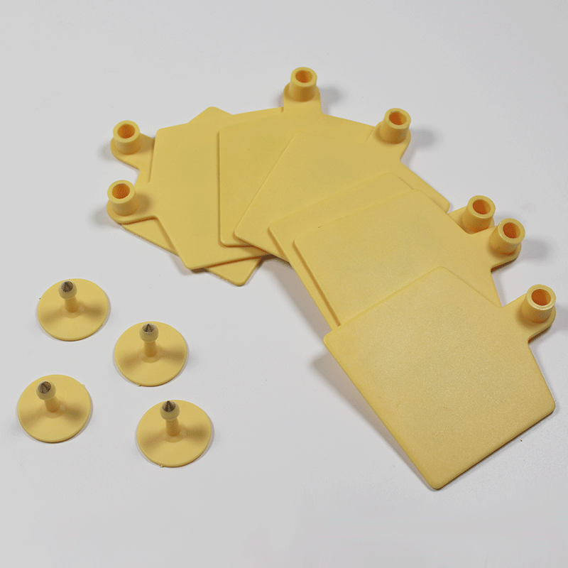 Etichette auricolari per animali RFID UHF ISO18000-6c Gen2