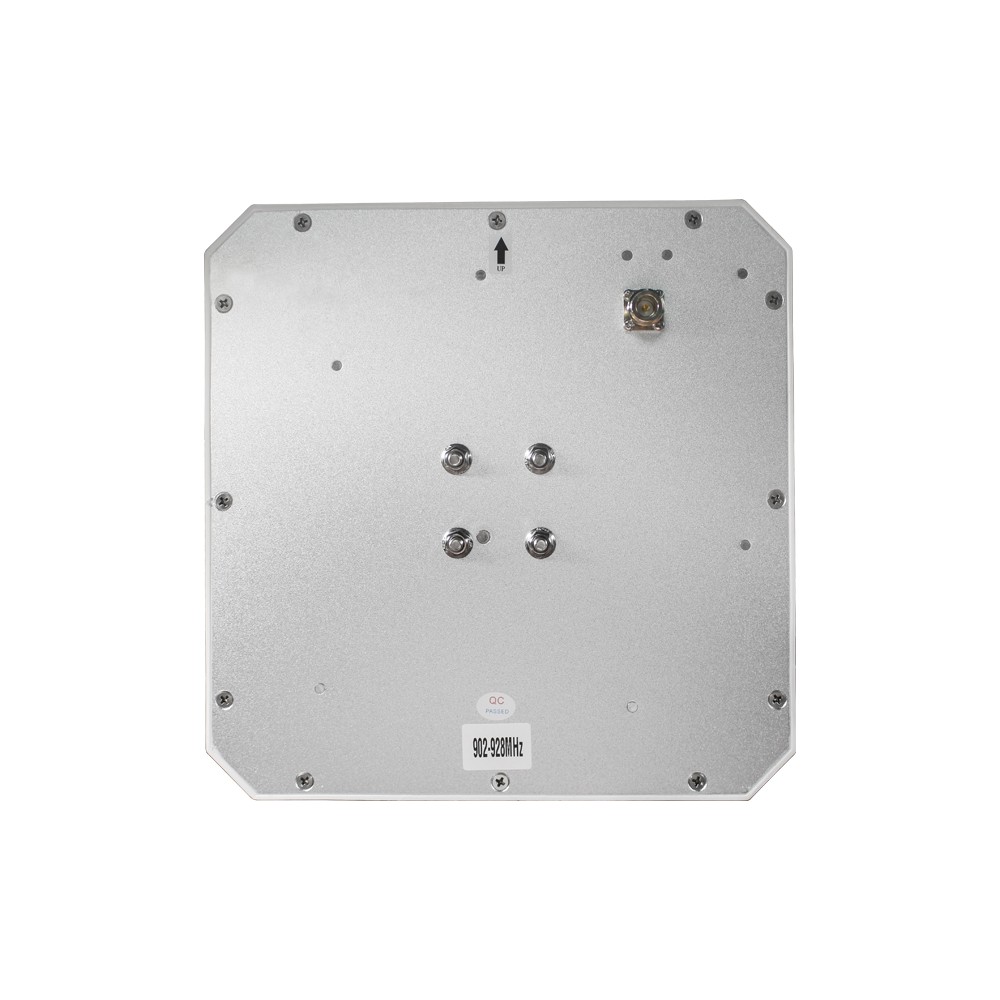 Antenna RFID UHF JT-T0130 da 5,5 dBi, 860-960 MHz, ampiezza del fascio di 70°, per la gestione delle risorse.