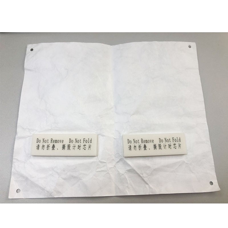 JT-240190 Tag RFID impermeabile Tyvek per gare di maratona 902-928 MHz