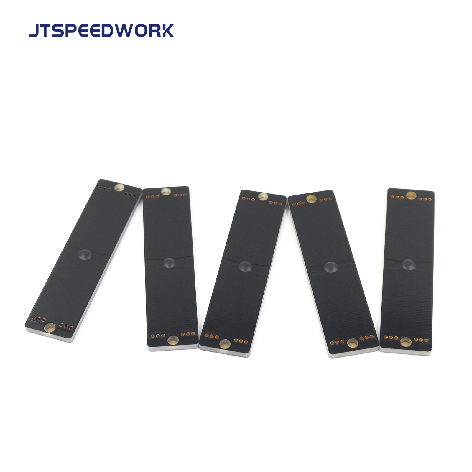 JT-K8020 PCB 80*20*3mm UHF RFID su etichetta metallica per sistema di gestione del magazzino