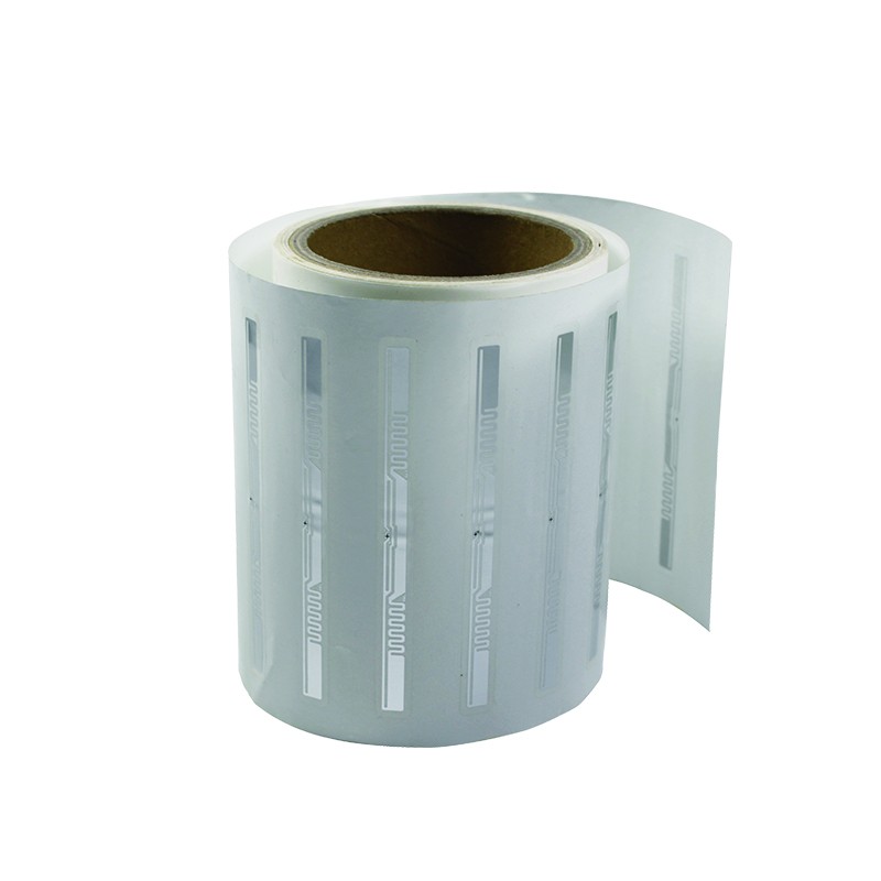 Etichetta RFID UHF per libri da biblioteca, 860-960 MHz, 98x12 mm