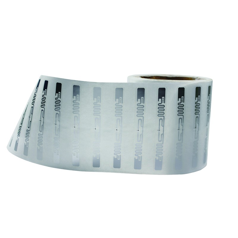 Etichetta RFID UHF per libri da biblioteca, 860-960 MHz, 98x12 mm