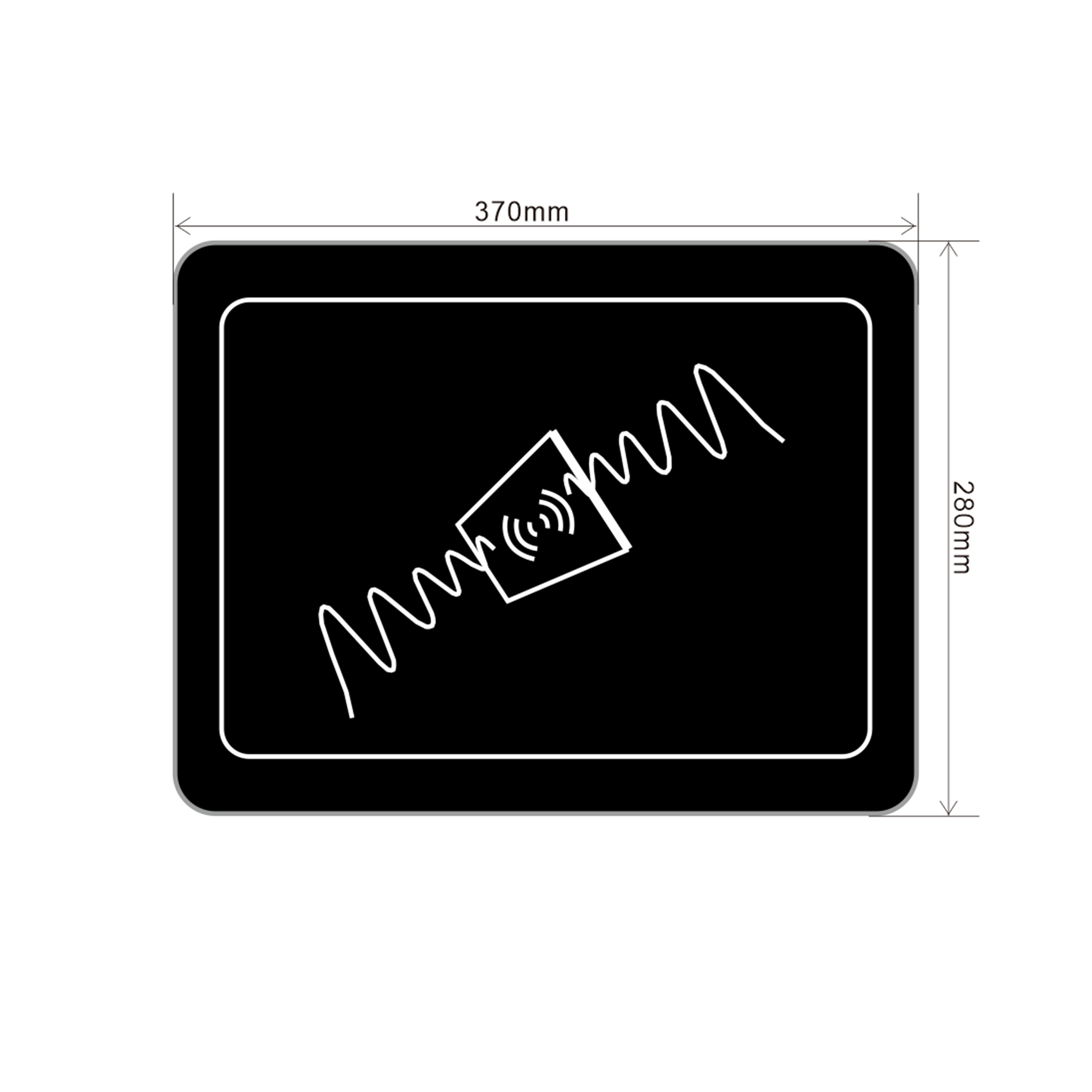 Lettore da tavolo RFID/NFC ISO15693, lettore per biblioteche