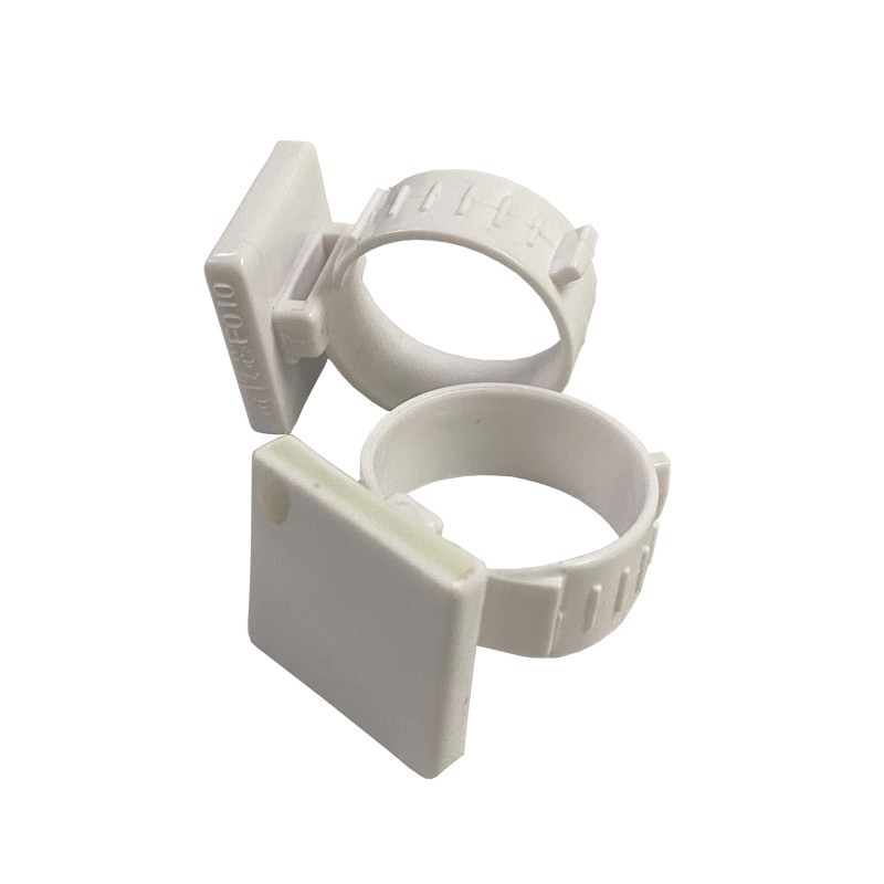 JT-D3020 Etichetta ad anello RFID UHF per zampe di animali, adatta per polli, anatre e piccioni