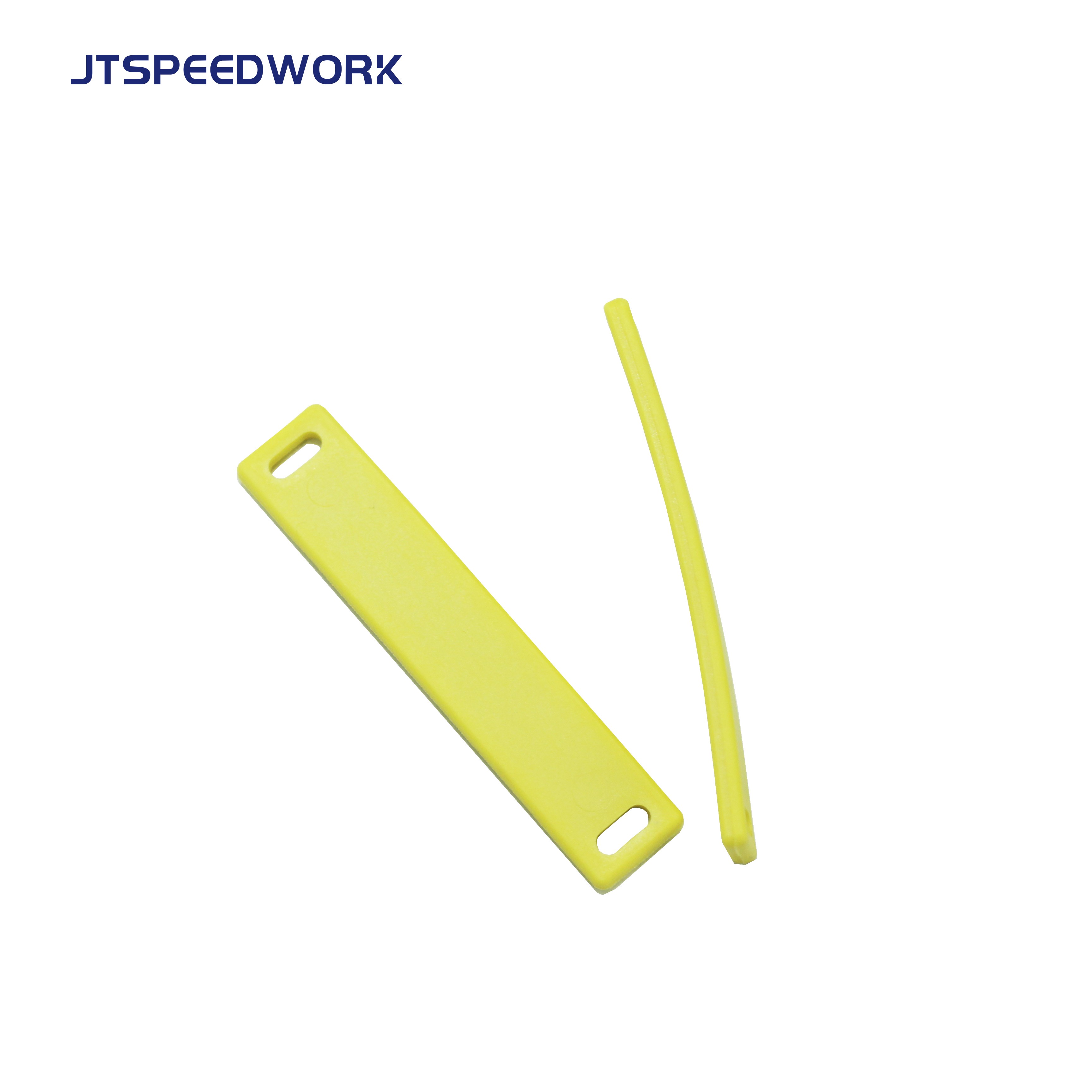 JT-K9018 90*18*4mm TPU UHF RFID Impinj Monza R6 Etichetta flessibile anti-metallo