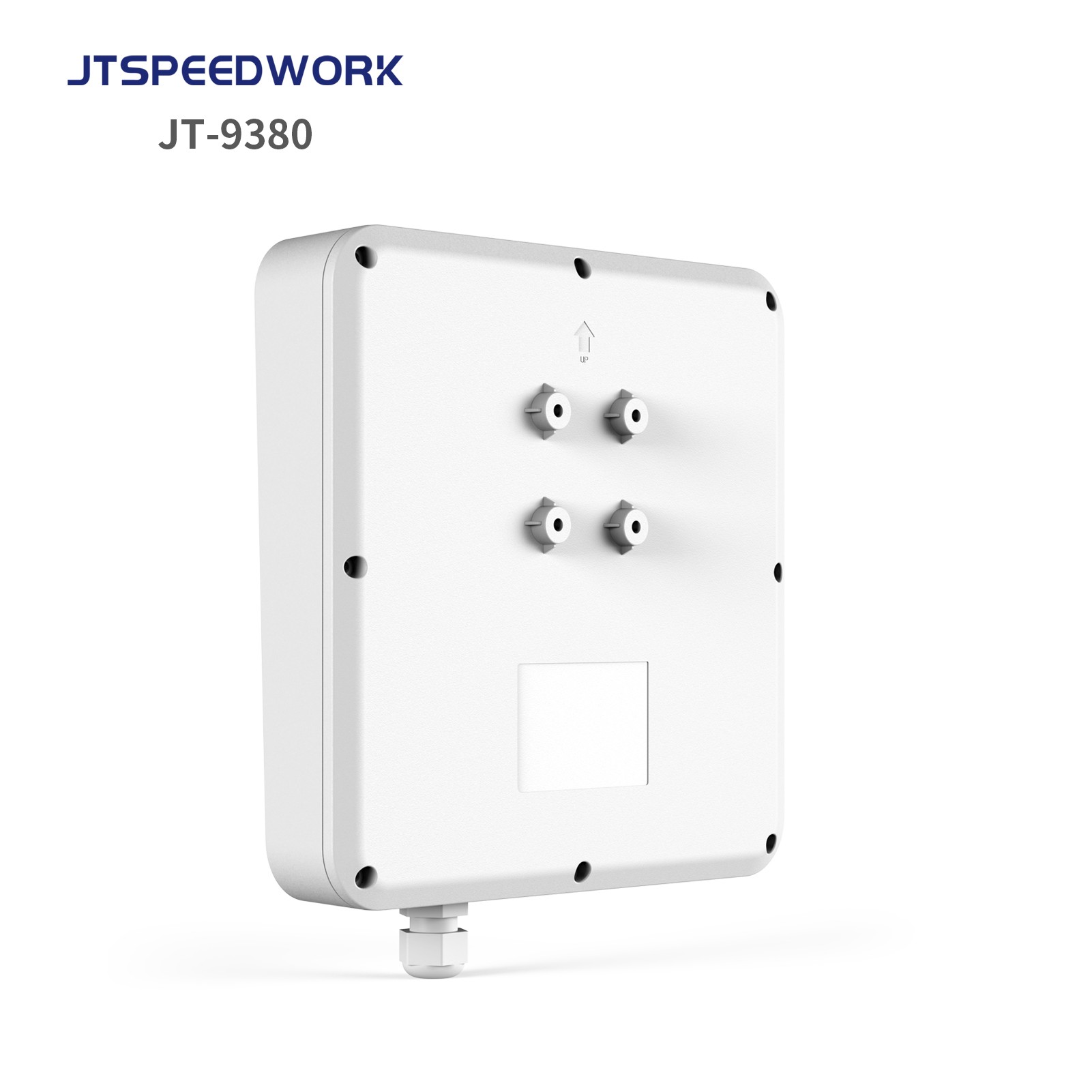 Lettore RFID UHF JT-9380 da 0-8 m, banda di frequenza 902-928 MHz, integrato, per la lettura di più tag. Supporta solo la lettura di tag multipli e la lettura di tag multipli.