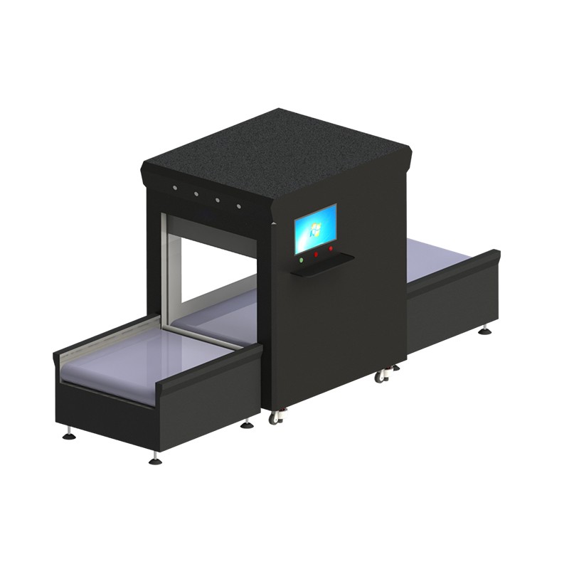 Scanner per nastri trasportatori con lettore RFID JT-R202 per bagagli aeroportuali.