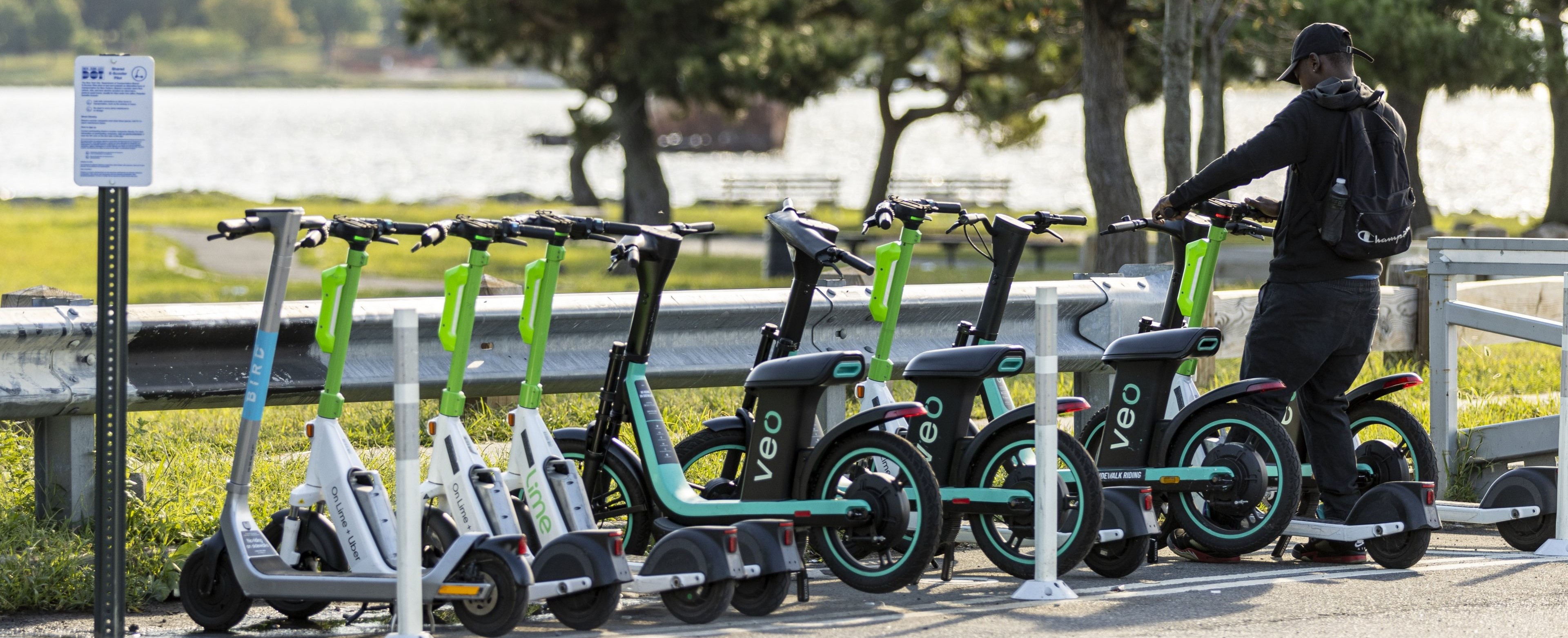 Gestione di biciclette condivise, biciclette elettriche e monopattini elettrici