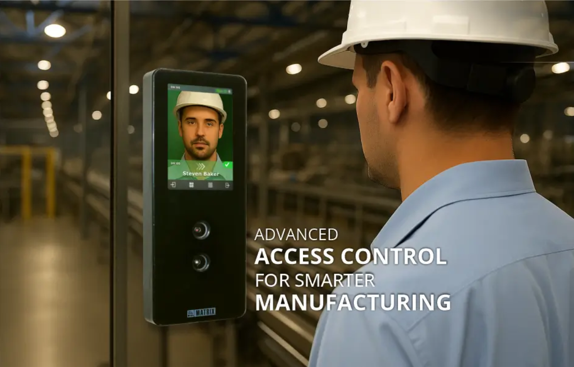 Tecnologia RFID per il tracciamento del personale di fabbrica e la gestione granulare degli accessi.