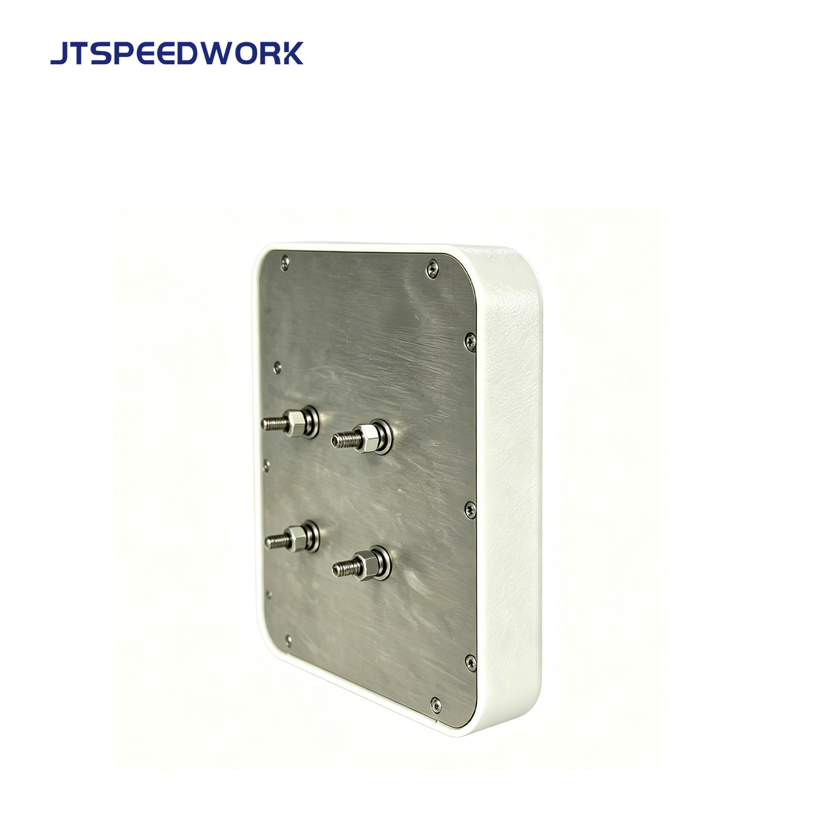 Antenna RFID UHF JT-T0130 da 5,5 dBi, 860-960 MHz, ampiezza del fascio di 70°, per la gestione delle risorse.
