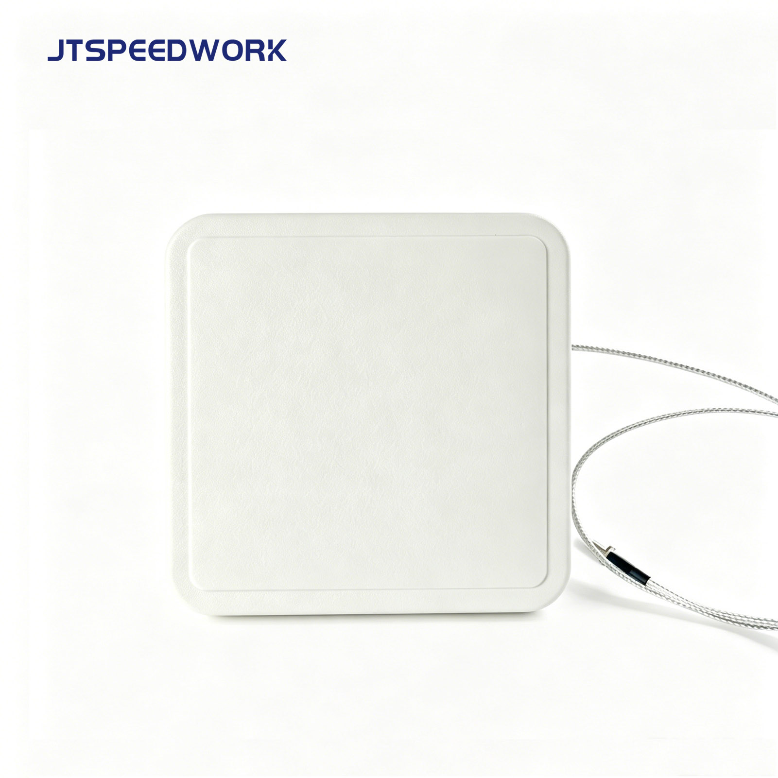 Antenna RFID UHF JT-T0130 da 5,5 dBi, 860-960 MHz, ampiezza del fascio di 70°, per la gestione delle risorse.