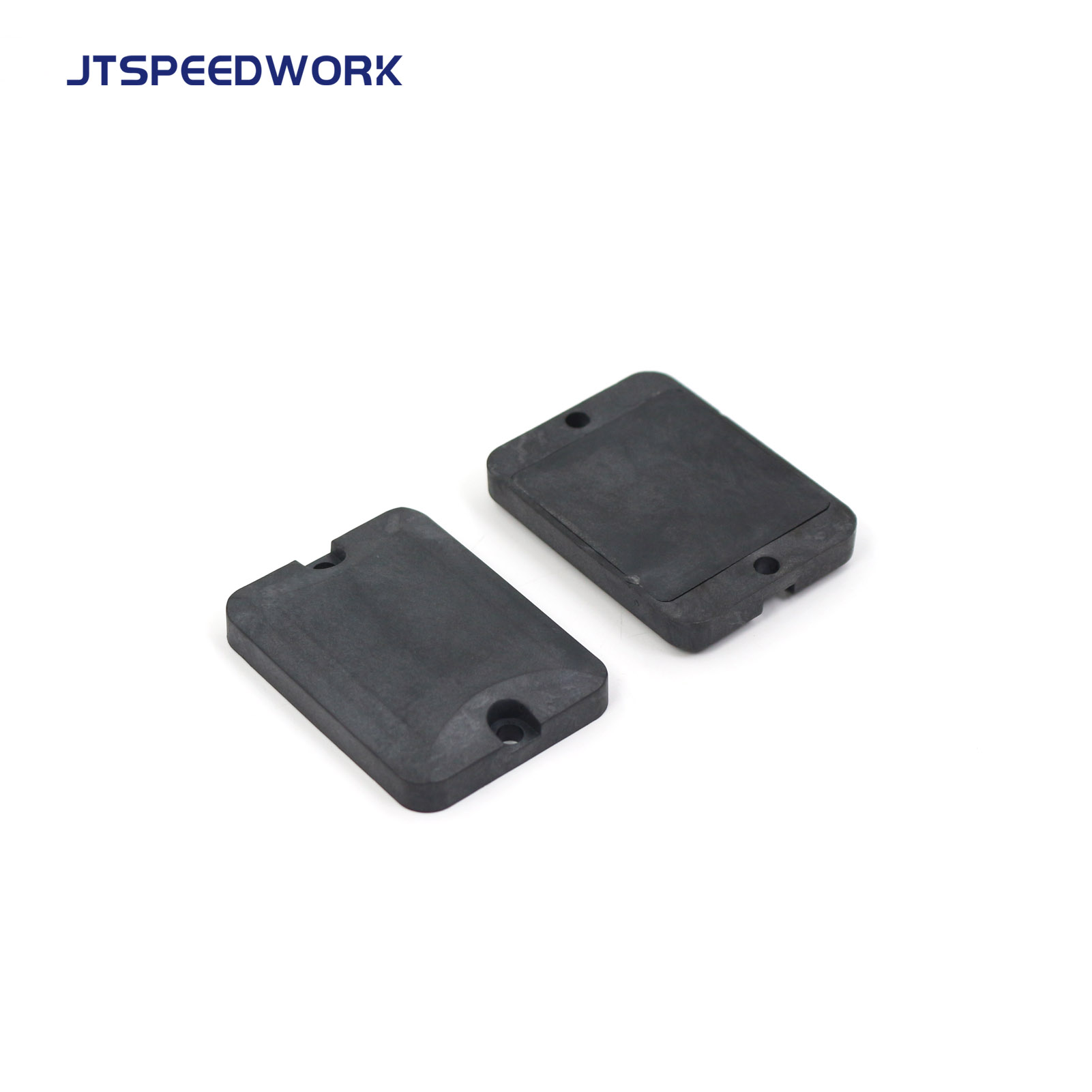 Tag RFID UHF in ceramica resistente alle alte temperature fino a 230 gradi, dimensioni 46*31*7,5 mm, frequenza 860-960 MHz.